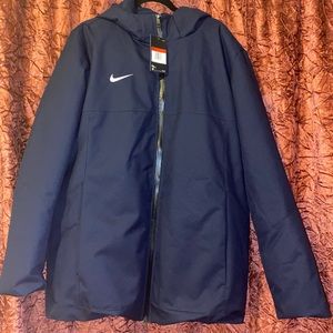 Mens NIKE parka coat NWT SIZE LARGE